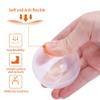 PlayMaty Ball Pool Pit Balls - 2.36inches Phthalate&BPA Free Plastic Ocean Pearl White and Transparent Balls for Kids Toddlers and Babys for Playhouse Play Tent Playpen Party Decoration Pack of 70 view 3