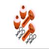 GPM for TRAXXAS-1/10 4WD Ford GT4-TEC 2.0 Aluminum Front & Rear Magnetic Body Mount -8PC Set (Orange) view 1