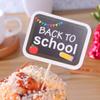18pcs Back To Cupcake Topper Dessert Fruit Cake Pick Toothpicks First Day Of Classroom Welcome Party Decoration Accessories Teacher view 4