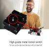 Useless Box,Mini Funny Toy Gifts Useless Box DIY Parts Kit, Leave Me Alone Machine Fully Assembled Funny Toys as Gift and for Stress Release for Home & Office Desk view 4