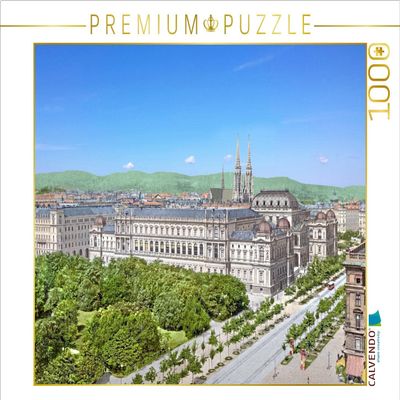 CALVENDO Puzzle Vienna - University 1000 Pieces 64 x 48 cm from Andr Tetsch