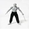 1/12 Scale Miniature Custom Handmade Fabric Hoodie Sweatpants for SH Figuarts Figma 6 inch Action Figure view 4
