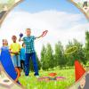 Win SPORTS 3 in 1 Carnival Outdoor,Combo Games Set,Soft Plastic Cones,Cornhole Bean Bags,Ring Toss Game,Kids Birthday Party Outdoor Games Supplies 26 Piece Set view 3