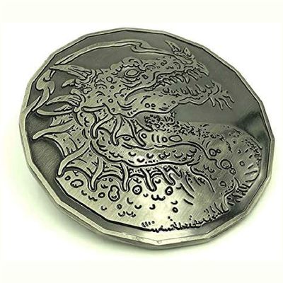 Adult Smoke Dragon (3 in) Monster Coin Token Dungeons and Dragons Coins DND Roleplaying Game Tokens Miniature Pack Novelty Coins Dungeon Terrain Tabletop Gaming