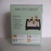 Star Magic Mini Zen Garden Wooden Zen Tray, White Sand River Rocks and Three Ceramic Figurines. view 4