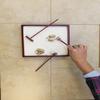 Star Magic Deluxe Zen Rock garden with wooden tray, sand, rocks, and a wooden rake view 4