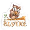 Blythe Owl Sticker (Large, 14x9.8 inch) view 1