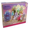 Barbie in The 12 Dancing Princesses Princess Vanity Playset - Store 12 Pairs of Shoes & 12 Crowns in The Spinning Shelf view 2