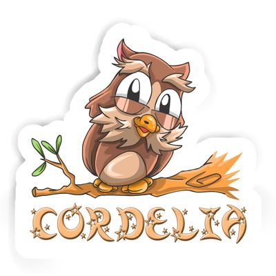 Cordelia Owl Sticker (Large, 14x9.8 inch)