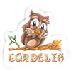 Cordelia Owl Sticker (Large, 14x9.8 inch) view 1