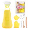Toyze Gifts for 2-8 Year Old Girls Boys,Chef Costume Set Kids Apron for Girls Toddler Birthday Xmas Gifts for Kids Stocking Stuffer view 1