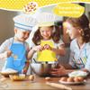 Toyze Gifts for 2-8 Year Old Girls Boys,Chef Costume Set Kids Apron for Girls Toddler Birthday Xmas Gifts for Kids Stocking Stuffer view 4