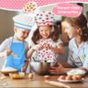 Toyze Gifts for 2-8 Year Old Girls Boys,Chef Costume Set Kids Apron for Girls Toddler Birthday Xmas Gifts for Kids Easter Basket Stocking Stuffers view 4