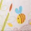 100% Cotton Yellow Bear Bee Nursery Crib Quilt Baby Animal Crib Comforter 1 PC (Yellow) view 2