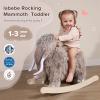 labebe - Plush Rocking Horse, Mammoth Rocker, Stuffed Rocker Toy for Child 1-3 Year Old, Kid Ride On Toy Wooden, Rocking Animal for Infant/Toddler Girl&Boy, Nursery Birthday Gift view 4