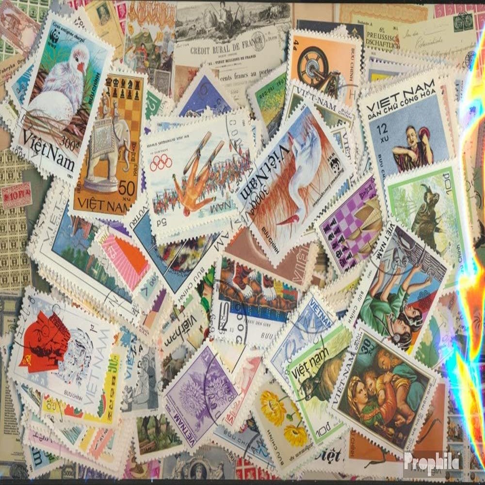 Vietnam 1.800 Various Stamps (Stamps for Collectors)