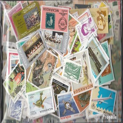 Nicaragua 600 Various Stamps (Stamps for Collectors)