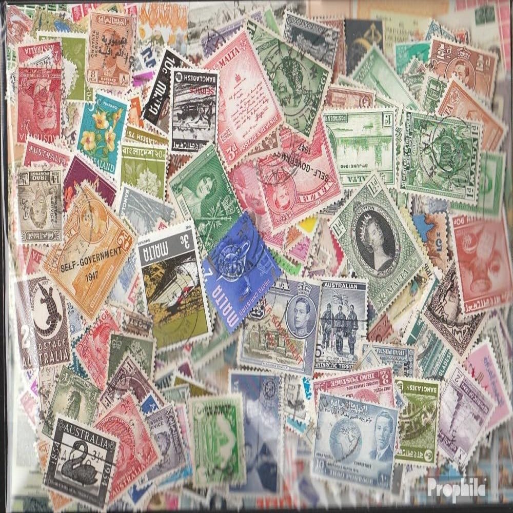 United Kingdom 5.000 Various Stamps UK Colonies and Empire (Stamps for Collectors)