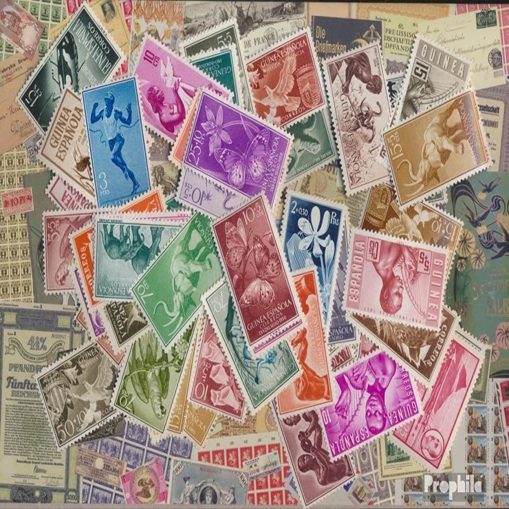 Spanisch Guinea 250 Various Stamps (Stamps for Collectors)