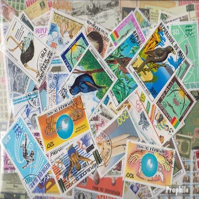 Mali 700 Various Stamps (Stamps for Collectors)