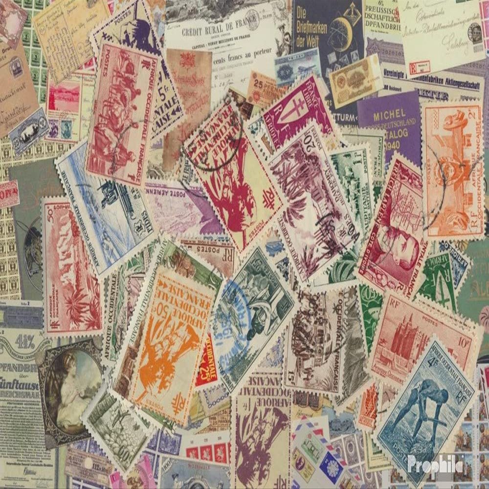 French Western Africa 100 Various Stamps French Western Africa (Stamps for Collectors)