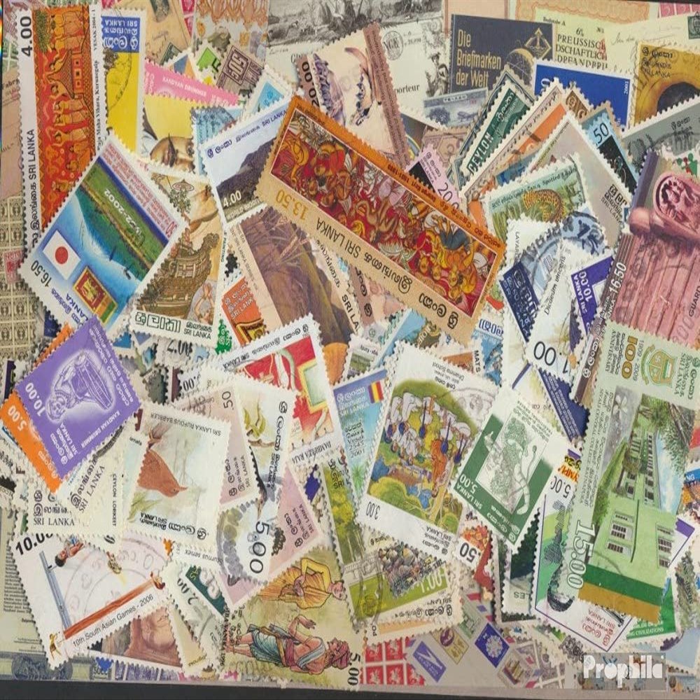 Ceylon 600 Various Stamps Ceylon/Sri Lanka (Stamps for Collectors)
