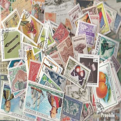 Madagascar 900 Various Stamps (Stamps for Collectors)