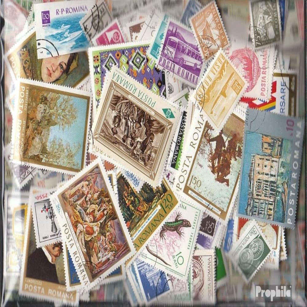 Romania 3.000 Various Stamps (Stamps for Collectors)