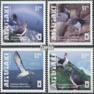 Aitutaki 962-965 (Complete.Issue.) unmounted Mint/Never hinged ** MNH 2016 Chatham-Albatros (Stamps for Collectors) Invertebrates Other (Insects, Snails, Bees)