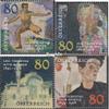 Austria 3423-3426 (Complete.Issue.) unmounted Mint/Never hinged ** MNH 2018 Gustav Klimt U.A. (Stamps for Collectors) Painting view 1