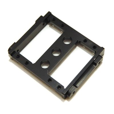 STRC CNC Machined Front Servo Mount Tray, Black: Enduro, STR42004BK