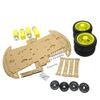 4WD Smart Robot Car Chassis Kits for arduino with Speed Encoder New view 1