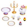 Disney Beauty and The Beast ''Be Our Guest'' Singing Tea Cart Play Set view 3