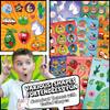 HORIECHALY Scratch and Sniff Stickers, Smelly Stickers for Kids 68 Sheets 17 Scents, 1000+ Scented Sticker of Food Fruit Flower, Classroom Reward Sticker for Teachers, Holiday Gift for Little One. view 3