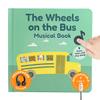 Calis Books The Wheels on The Bus Book - Rechargeable Musical Book, Headphone Jack, Books for 1 Year Old, Musical Book for Toddlers 1-3, Musical Toy Toddlers view 1