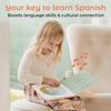Cali's Books Spanish Book for Toddlers 1-3 - Musical Books for Kids, Interactive Baby Sound Book, Educational Song Learning Toys, Bilingual Music Toy for Babies, Libros para ninos en Espanol view 3