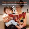Cali's Books French Nursery Rhymes | New Rechargeable Sound Books | Sound Book for Toddlers 1-3 | Bilingual Books for 1 Year Old | | French Baby Book view 3