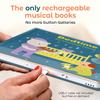 Cali's Books Bedtime Musical Book for Babies and Toddlers 1-3, USB-C Rechargeable, Headphone Jack, 6 Classical and Relaxing Pieces, Sound Book for Sleep & Relaxation view 2