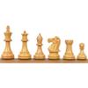 3.6" Professional Staunton Chess Pieces Only Set - Golden Rosewood - Weighted Chessmen - Chess view 2
