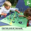 Kaskey Kids Football Guys, Red White vs. Navy White, 30 Pieces in Each Set, Includes 2 Teams, Accessories, and Travel Storage Case, Nostalgic Sports Action Figures for Imaginative Play, Ages 3 and Up view 2