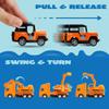 JOYIN 20PCS Die Cast Pull Back Cars, Metal Toy Cars, Car Toys Bulk, Vehicle Set for Toddlers, Kids Party Favors, Cake Toppers, Stocking Stuffers, Race Cars Toys for Boys, Christmas Grandkids Gifts view 3