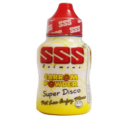 SSS Carrom Powder Super Disco 20Gm Practice Export Quality