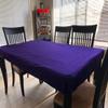 Playezze Felt Poker Table Cover fits Oval/Round Table with Leaf Insert - Made to Order in USA (Purple, 42 by 78 inch Oval) view 2