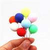 EatingBiting 8 Pack 1:12 Dollhouse Miniature Furniture Accessories Colorful Simulated Balloons Handcraft Ornaments Doll House Furniture Miniature Garden DIY Landscape Accessory view 1