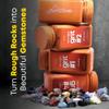 Dan&Darci Rock Tumbler Grit Refill Kit - 3.5 Pounds Grits Media + Poly Plastic Pellets - Rocks Polishing Refills for Any Brand Tumblers - Polish Tumbling Supplies Set - Stone Polisher view 2