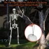 Giantex 5.4 Ft Halloween Skeleton, Life Size Realistic Human Bones, PP Material, Seven Adjustable Joints, Can be Suspended from Ceiling, Halloween Skeleton Decor Suitable for Prank Themes view 4