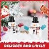 STOBOK 100Pcs Mini Black Top Hats: Plastic Small DIY Craft Magician Hats for Snowman Decorating, Christmas Party Supplies, Cupcake Toppers, Dollhouse Miniatures view 4