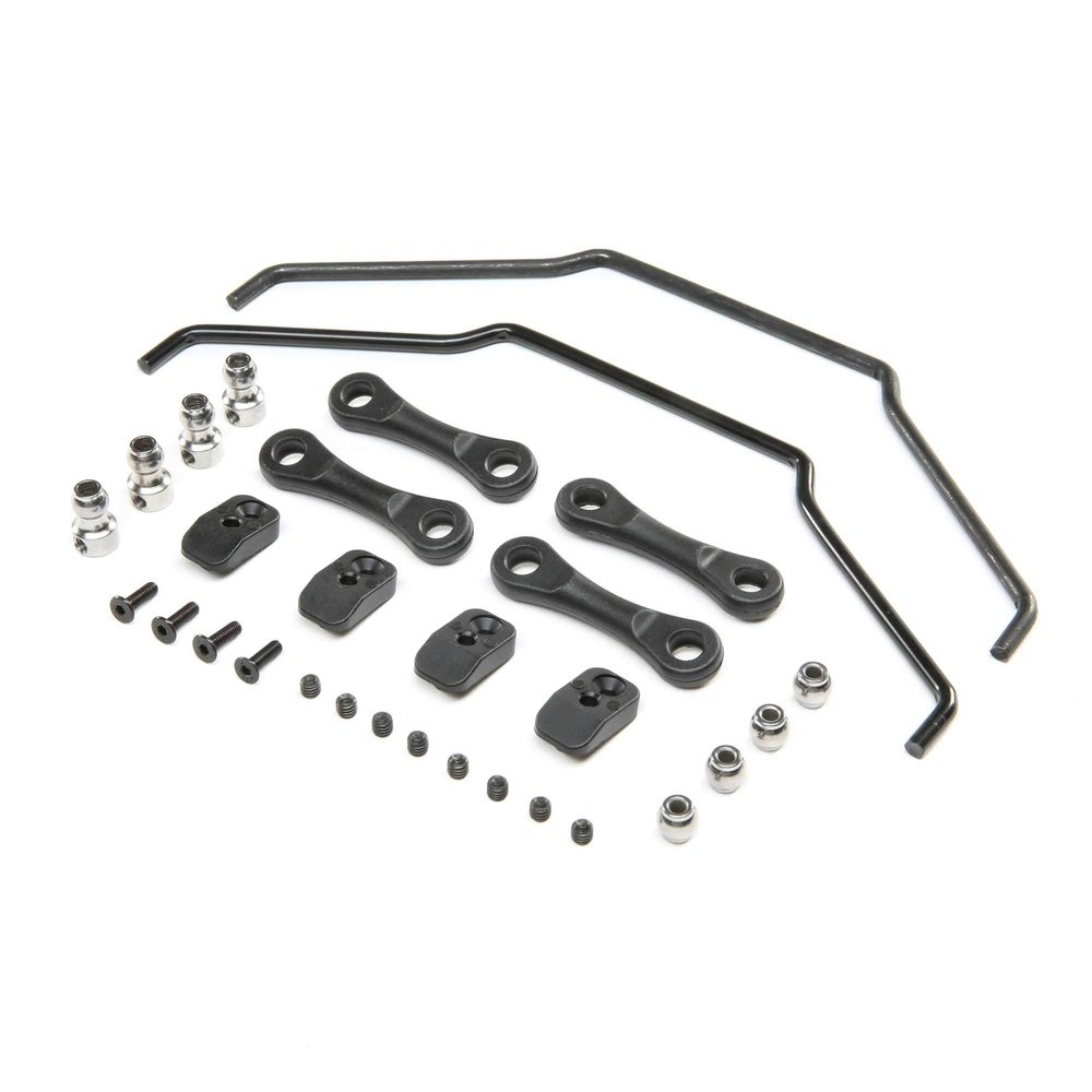 Losi Front & Rear Sway Bar Set DBXL-E 2.0 LOS254065 Elec Car/Truck Replacement Parts
