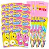Care Bears Ultimate Party Favors Packs - Bundle Includes 12 Sets with Stickers, Coloring Books and Crayons (Party Supplies) view 1
