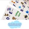 Fancy Land Alphabet Bingo Game Letter Learning Educational Game for Kids School Classroom Home Birthday Party Supplies 24 Players view 3